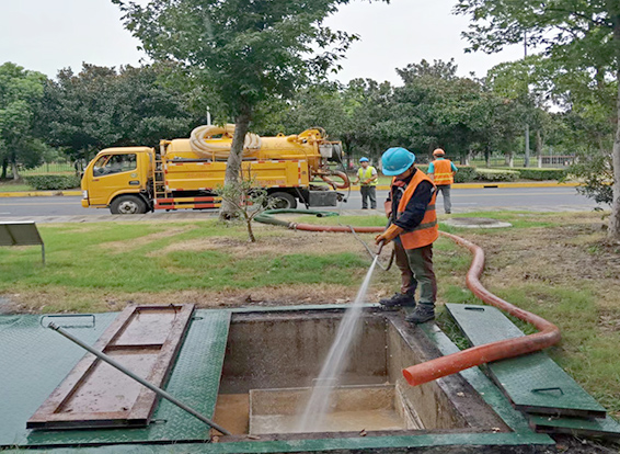 九原化油池清理